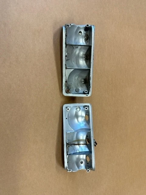 Magnum MK2 Ford Escort Rear Light Clusters – Complete With Backs & Lenses – 1975-1980