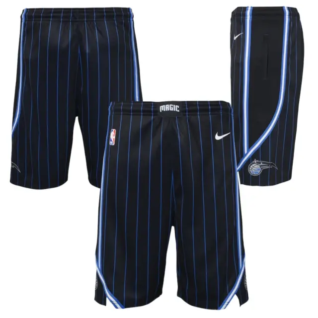 Pantaloncini da bambino Orlando Magic (taglia 10-12y) NBA Nike Icon Swingman - Nuovi