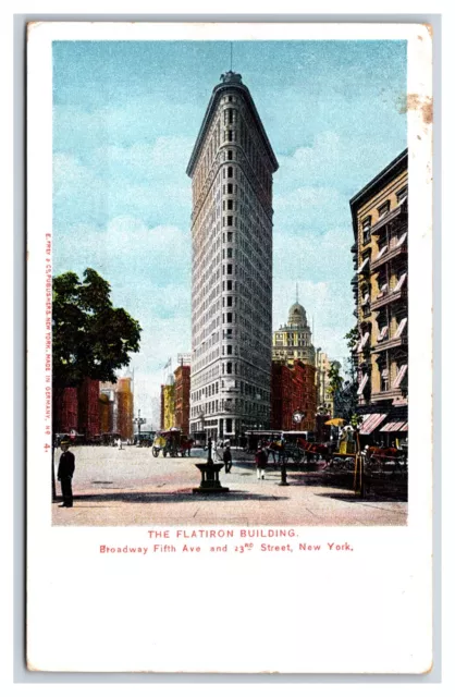 Flat Iron Building New York City NY NYC UNP UDB Postcard O15