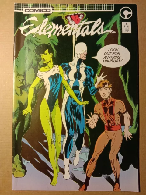 Elementals #6 - Comico  Comics 1984