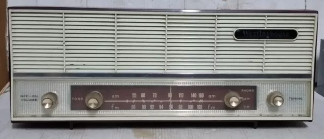 Radio D'epoca Westinghouse Mod  602T5 Bachelite Fine Anni 50 Valvolare