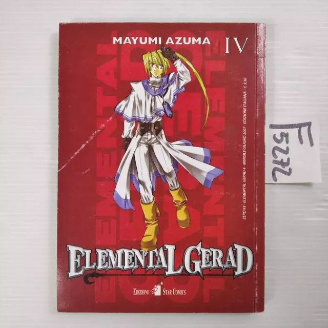 ELEMENTAL GERAD n.4, MAYUMI AZUMA, STAR COMICS