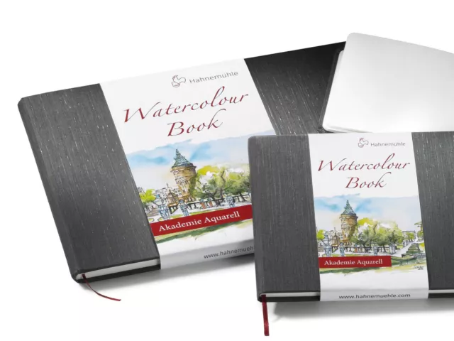 Hahnemuhle Watercolour Paper Book 200gsm 30 Sheets - Fine Landscape - A6 A5 A4