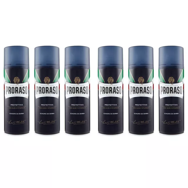 Proraso Shampoo Da Barba Idratante Protettiva Per Tutte Le Barbe 6pz 400ml