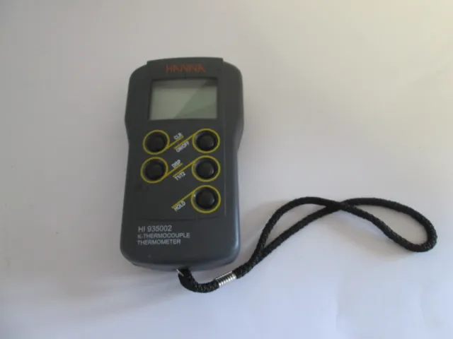 Thermomètre numérique Hanna Instruments HI 935002 pour sonde K