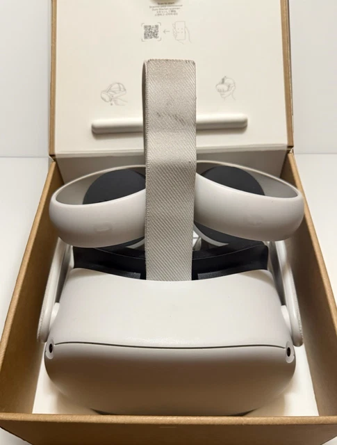 Quest 2 訳あり OCULUS QUEST 2 Virtual Reality Headset 64GB White Controllers No