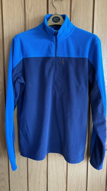 Polaire Mi Zip Homme Polaire Demi-zip Rohan Microgrid Stowaway Homme - Taille L, Couleur Carbone Chiné Fleece Review