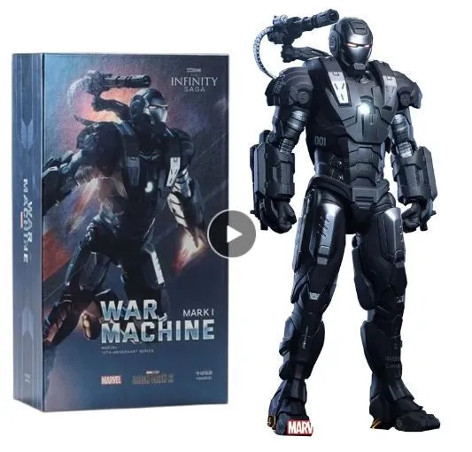 ZD Toys Genuine Marvel Legends Iron Man Tony Stark  ►War Machine Mark I◄ IN BOX!