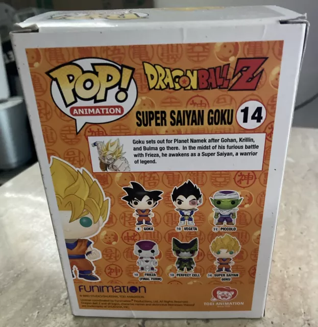 Funko Pop! Dragon Ball Z Super Saiyan Goku #14 (Exclusivo Lootcrate) NOB 3