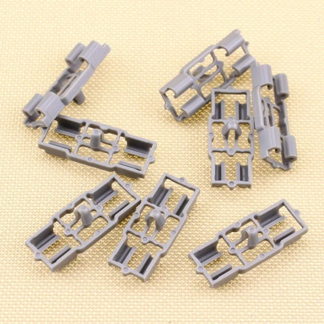 Clip tenuta porta nylon grigio per BMW E53 4 8is SAV ricambio adatta 6 mm (8 pz)