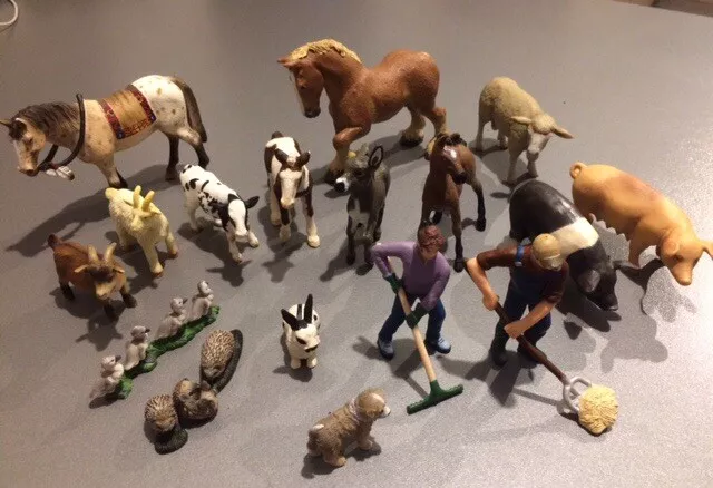 Sac surprise - Figurine animaux de la ferme - Schleich – Veille sur toi