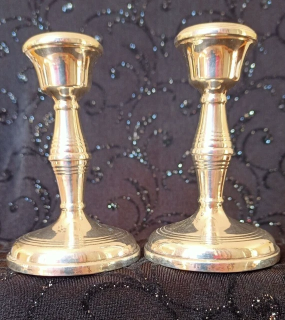 Silver candlesticks C1974