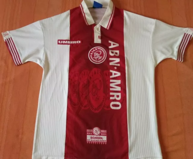 Camiseta Trikot Shirt AJAX Amsterdam Umbro Season 1997 Size L Vintage