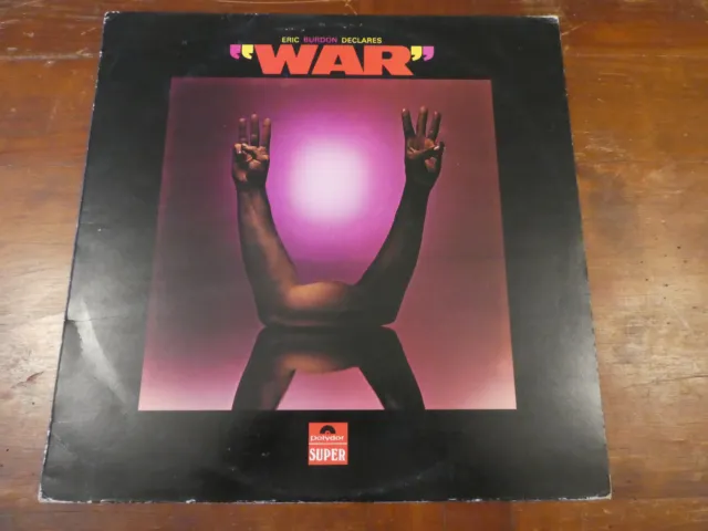 Eric Burdon & War - Eric Burdon Declares "War" LP, 1st Pressing