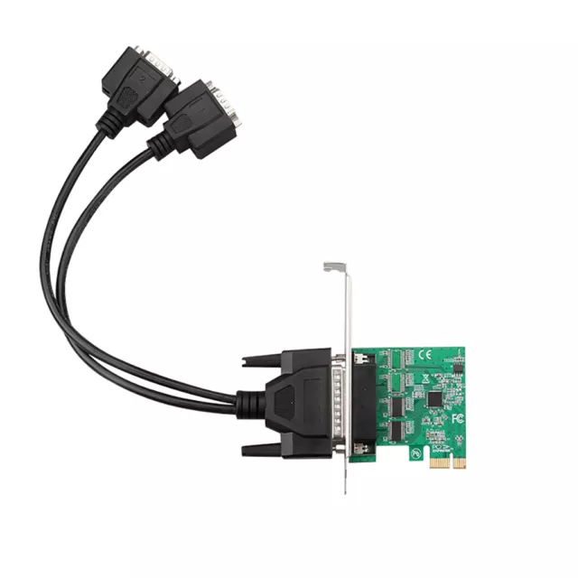 PCI-E PCI Serial to DB9Pin PCIE Card Card Card Port Express RS232 PC for Desktop