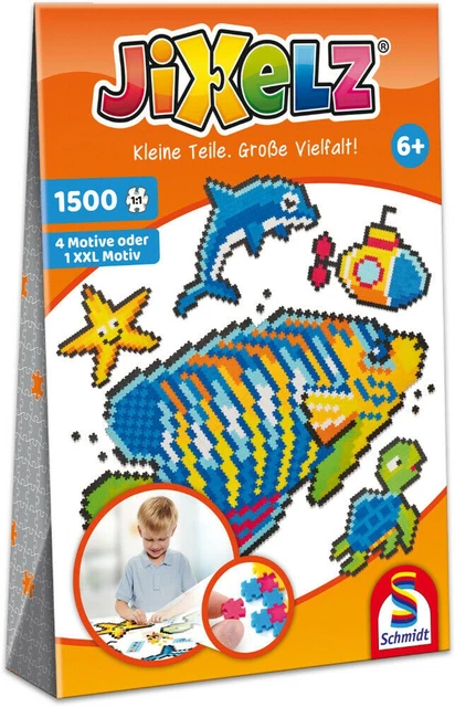 Unterwasserwelt 5 Motive|1700 Teile| 46117|Schmidt JIXELZ Puzzle|NEU