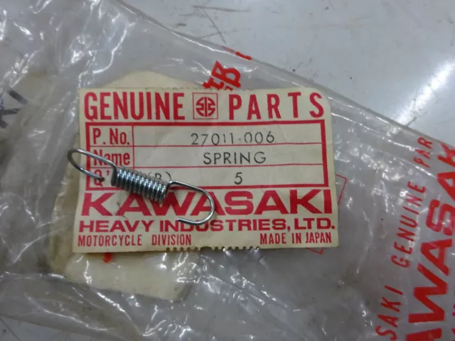 Kawasaki Nos Brake Switch Spring G3 Ke125 Ke250 Gpz500 Gpz550 Gpz1100 F4 Ar50