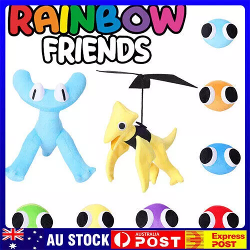 11.8 in Rainbow Plush Chapter 2 Cyan, Yellow x Cyan Rainbow Toys