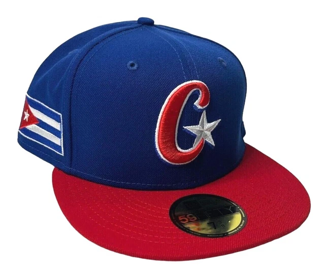 NEW ERA 59FIFTY Men's Cap Cuba World Baseball Classic 2023 Blue Hat WBC