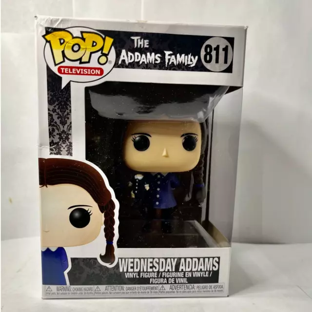 Funko Pop! Television  Wednesday Addams 811 The Addams Family 2019 NIB
