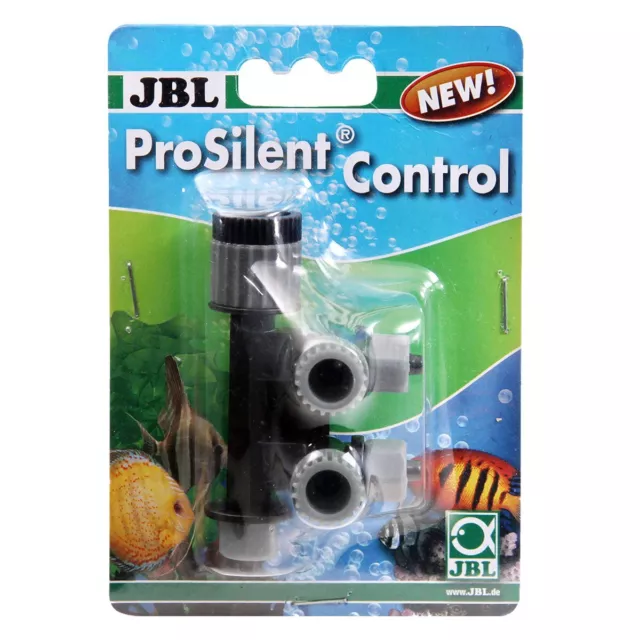 JBL Prosilent Control - Robinet Pompe D'Aquarium Buse D'Aération Aérateur Bois