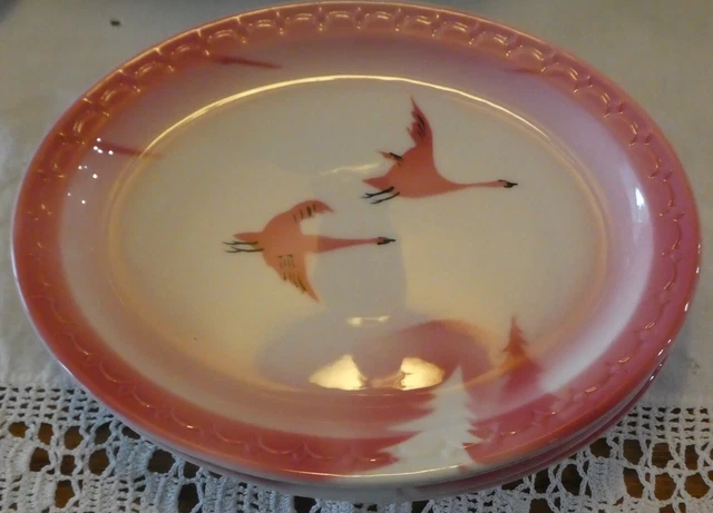 Railroad Dining China Dish Milwaukee Road Traveler Oval Plate BM 1937
