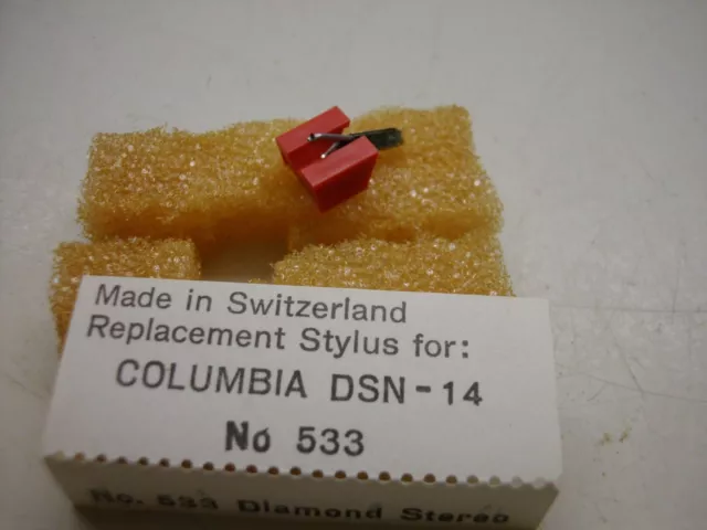 533 Ersatz Tonnadel Replacement Stylus Columbia DSN-14