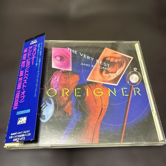 JAPAN EDIT. FOREIGNER The Very Best Beyond CD OBI Promo Sample Disc EUR ...