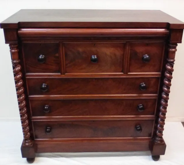 Victorian Mahogany Scotch Chest OF Drawers