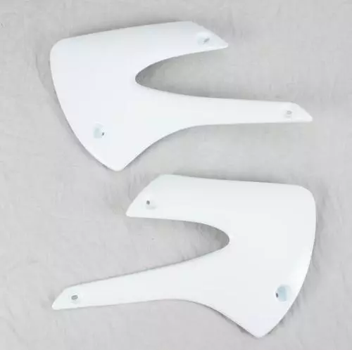 UFO Plastics Radiator Covers White Left | Right KA04747-047 1403-2017