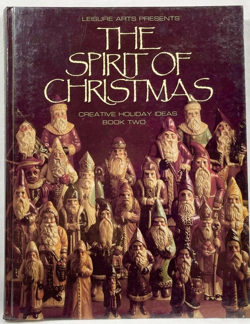 1988 Leisure Arts The Spirit of Christmas libro de ideas creativas navideñas 2 10409