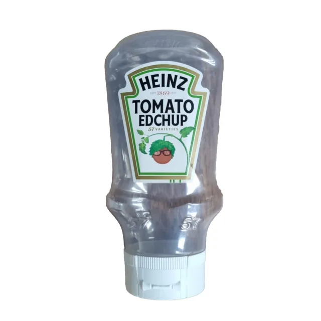 Tomato Edchup Ketchup Bottle Heinz Limited Edition Ed Sheeran Empty / Used