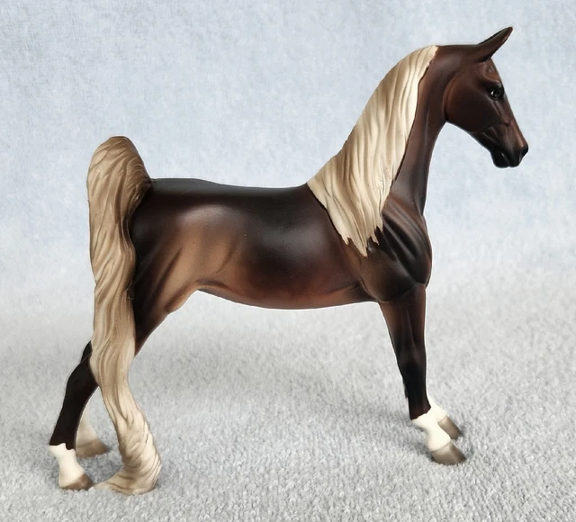 Peter Stone 2004 Dealer SR Matte Sorrel Pebbles Saddlebred High Maintenance 1/25