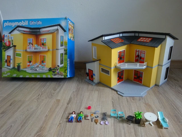 MAISON MODERNE PLAYMOBIL  9266 D'occasion en très bon état