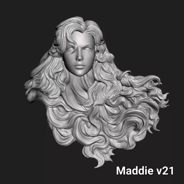 Maddie v21 Custom 1/12 Action Figure Head Marvel Legends X-Men Goblin Queen