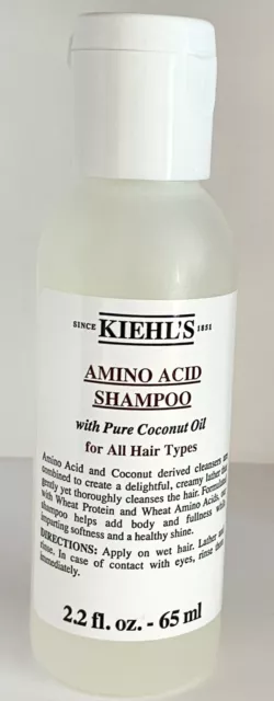 KIEHL'S Amino Acid Shampoo KIEHL'S SINCE 1851 Travel #2.2 OZ SZ NEW!! 2