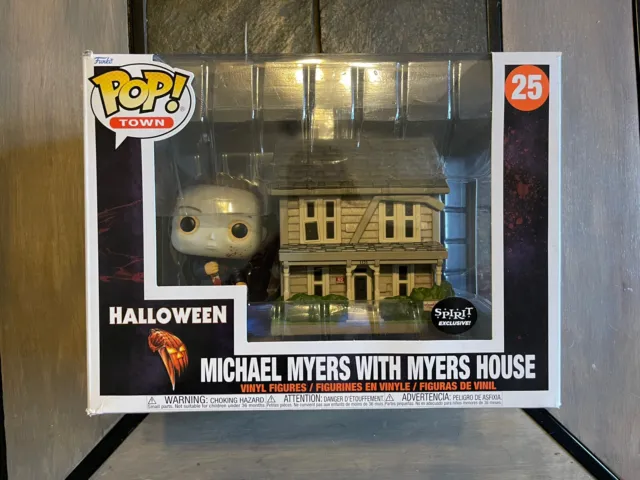 Funko Pop Town Michael Myers with Myers House #25 SPIRIT EXCLUSIVE