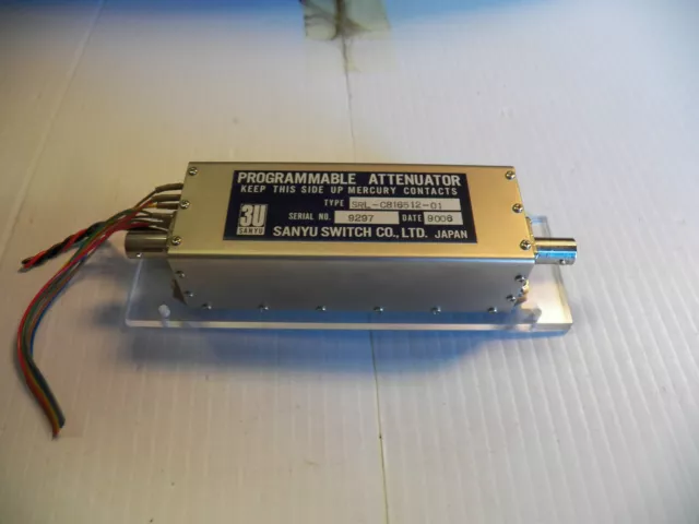 Sanyu Switch Co. Programmable Attenuator Srl-C816512-01