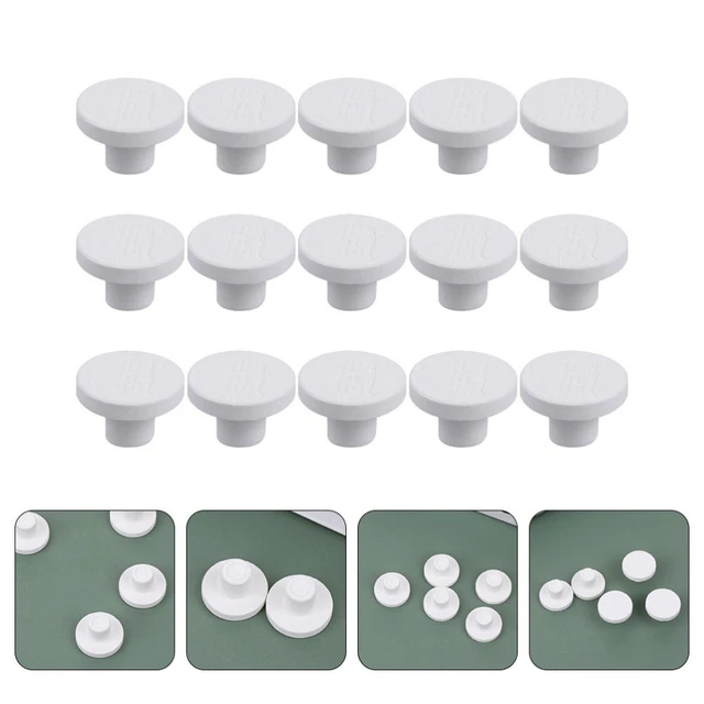 15 Pcs Ceramic Frag Plugs Coral Ceramic Base Enchufe Corageous Glass