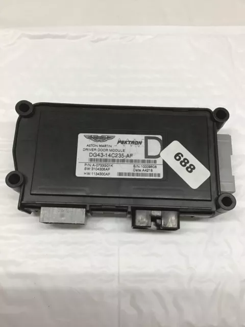 2011-2017 Aston Martin V8 Vantage GTS Left Door Control Module DG43-14C235-AF