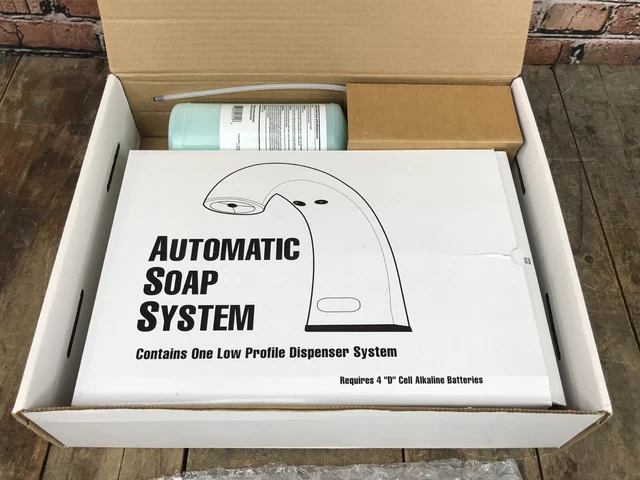 Delta DESD-550 Battery Operated Motion Activated Soap Dispenser - Chrome NEW