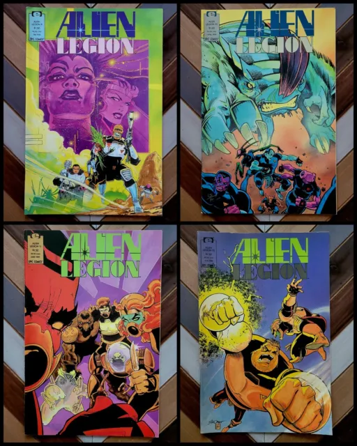 ALIEN LEGION Vol.2 #9-12 (Epic/Marvel 1989) Chuck Dixon, Custom Bundle Set of 4