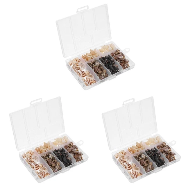 3 Boxes Décorations D'aquarium De Maison Perlage Pour Naturelles