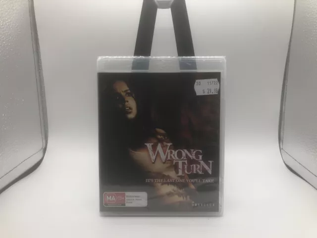 Wrong Turn Blu-Ray Region B Horror Movie Brand New & Sealed