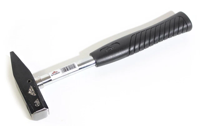 STUBAI Marteau de serrurier 500 g RS avec manche en tube d'acier Atelier Marteau