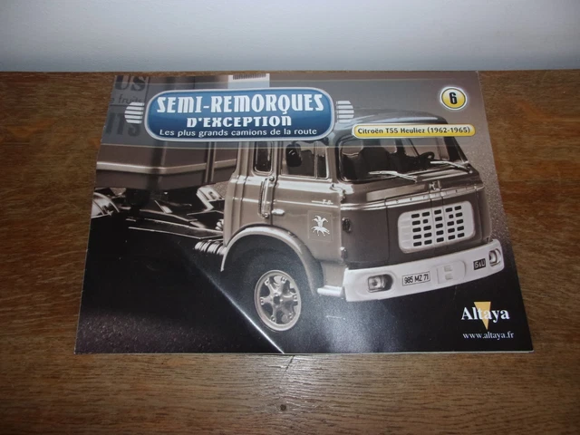 LG1673 MINITRUCKS 5 1/50 Kit résine monté Autocar Citroen T55 Currus