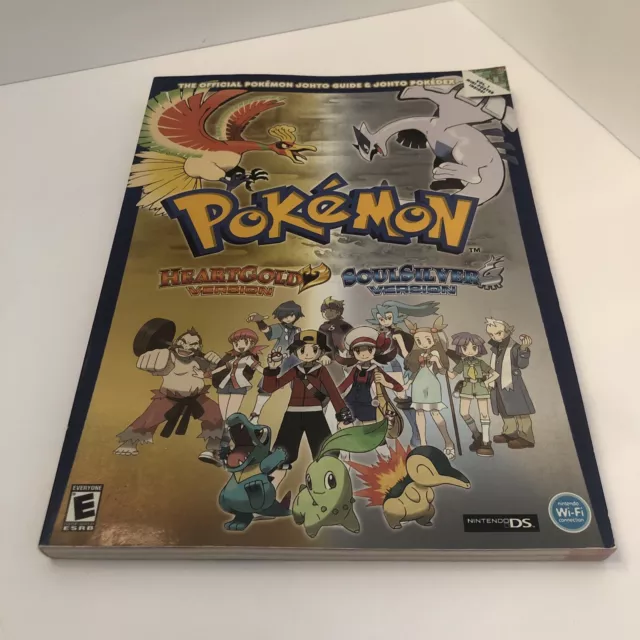 The Official POKEMON Johto Guide & Pokedex HeartGold & SoulSilver. BAD  COVERS