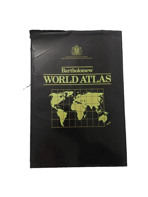 VINTAGE 1982 BARTHOLOMEW Worlds - Vintage 1982 Bartholomew Worlds Atlas Map Territory Large.webp