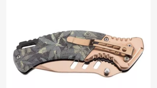 HERBERTZ Taschenmesser / Einhandmesser -  Camo-Motiv - NEU - 575612 2