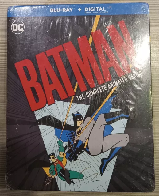 Batman Complete Animated Series BRAND NEW SEALED Blu-Ray 12 Disc Set *SEE PICS*